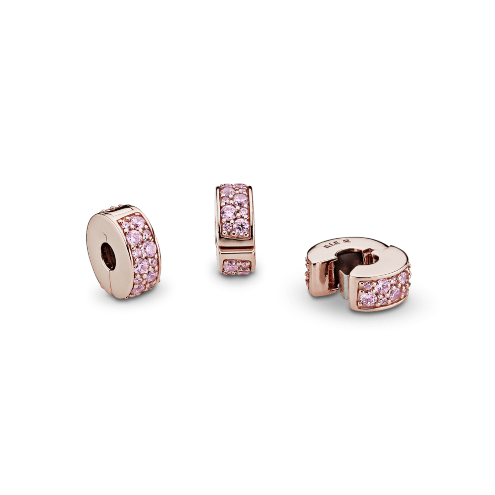 Clipe Rosetm Elegância Rosa - 781817PCZ