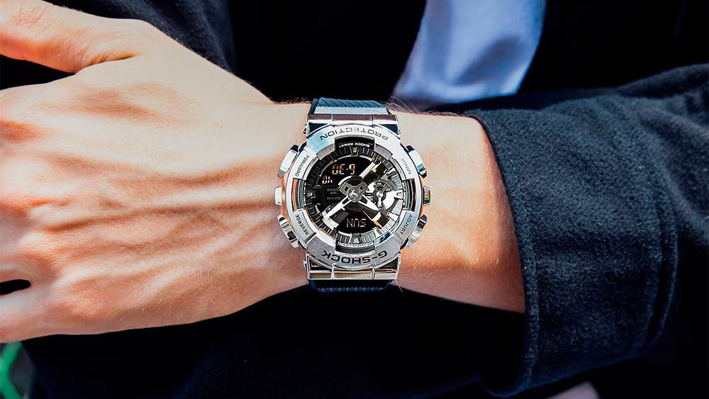 Relógio Casio G-Shock Masculino Skeleton - GM-110-1ADR