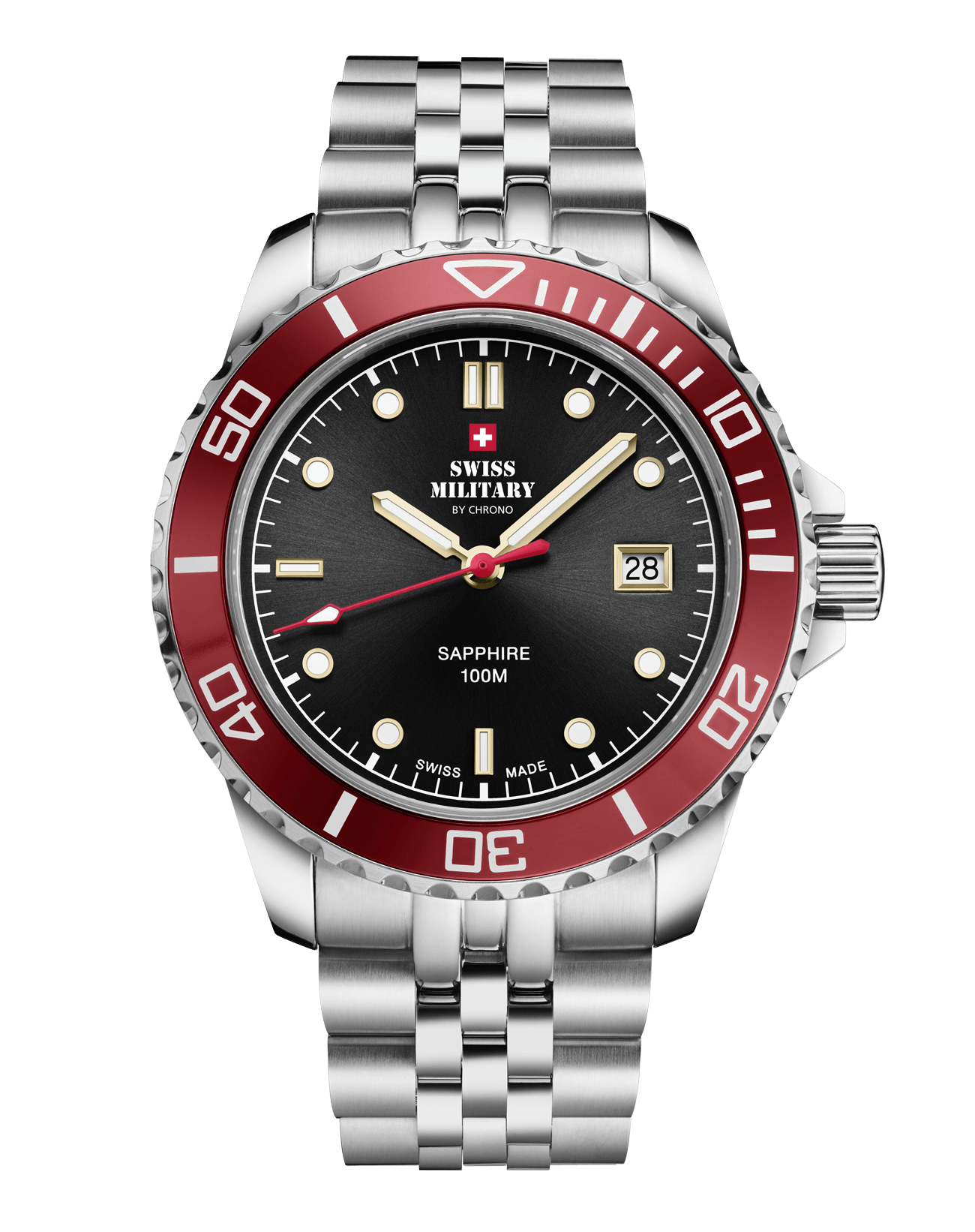 Relógio Swiss Military SM34109.01 - Esportivo Masculino Suíço