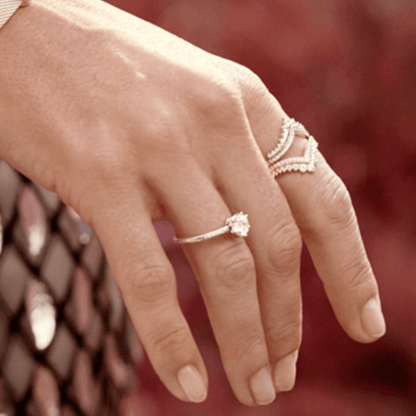 Anel Solitário Real - 198289CZ