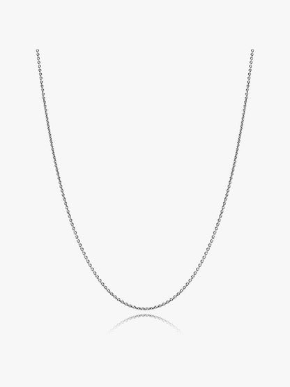 Colar Corrente em Prata - 590412