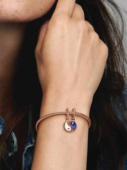 Charm brilhante Yin & Yang - 780098C01