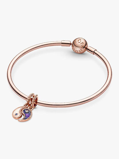 Charm brilhante Yin & Yang - 780098C01