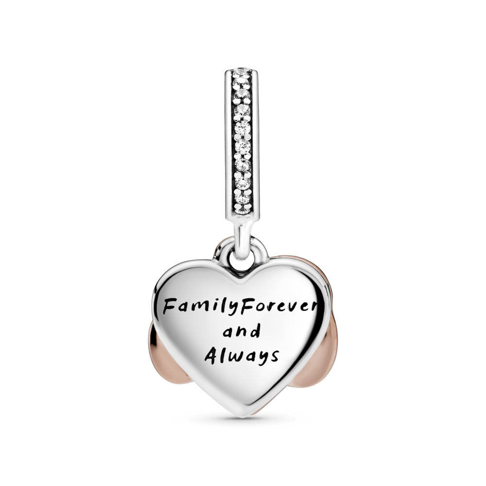 Charm Pendente Pandora Rose™ Família Para Sempre - 788878C01