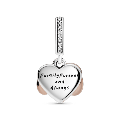 Charm Pendente Pandora Rose™ Família Para Sempre - 788878C01