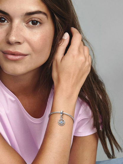 Charm Pendente Giratório em forma de Bússola - 790099C01