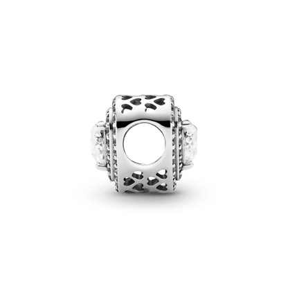 Charm Coracoes Nivelados Brilhante - 799218C01