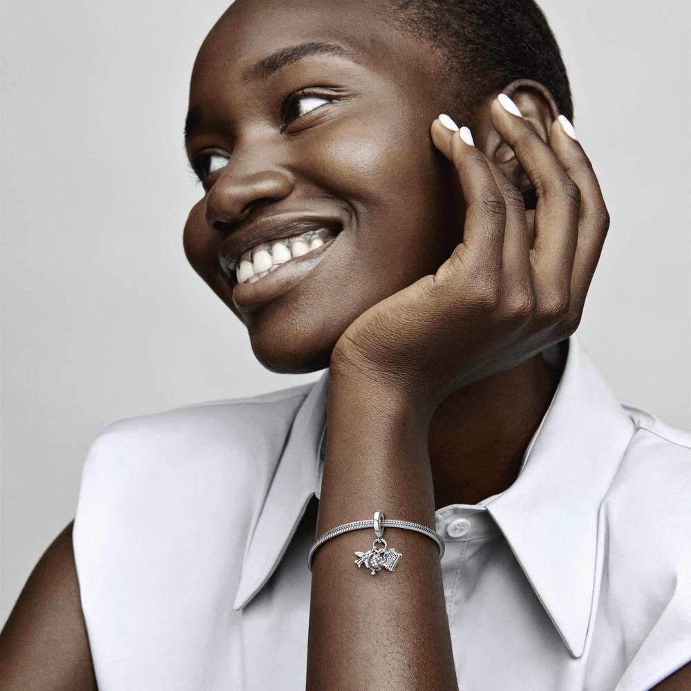 Charm Pendente Aviao Globo E Mala - 799435C01