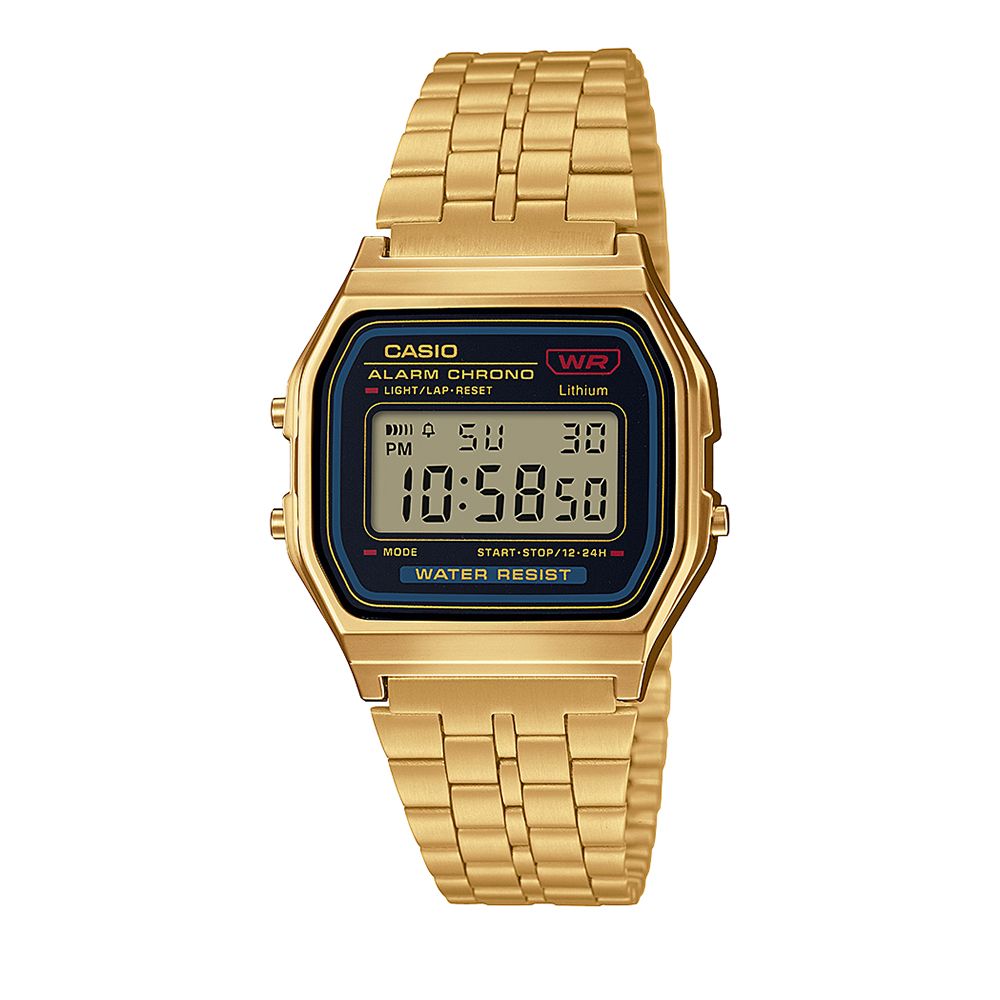 Relógio Casio Unissex Dourado Retrô Vintage - A159WGEA-1DF