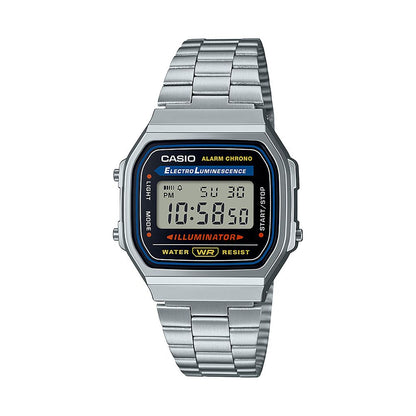 Relógio Casio Vintage Digital Unissex - A168WA-1WDF