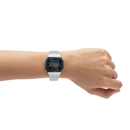 Relógio Casio Vintage Digital Unissex - A168WA-1WDF