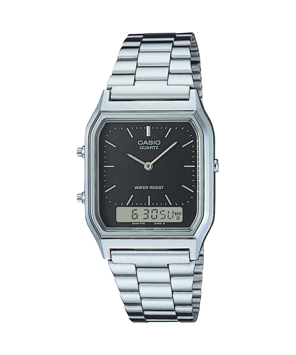 Relógio Casio Vintage Feminino - AQ-230A-1DMQ