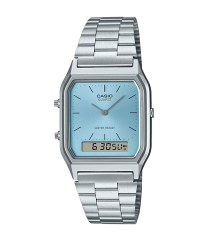 Relógio Casio Vintage Feminino - AQ-230A-2A1MQYDF