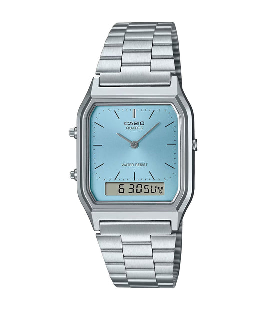 Relógio Casio Vintage Feminino - AQ-230A-2A1MQYDF