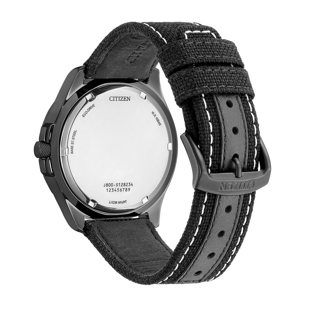 Citizen Eco-Drive Black Dial Day-Date - AW0115-03E