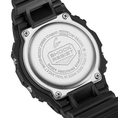 Relógio G-Shock Casio Quadrado Preto  - DW-5600RL-1DR