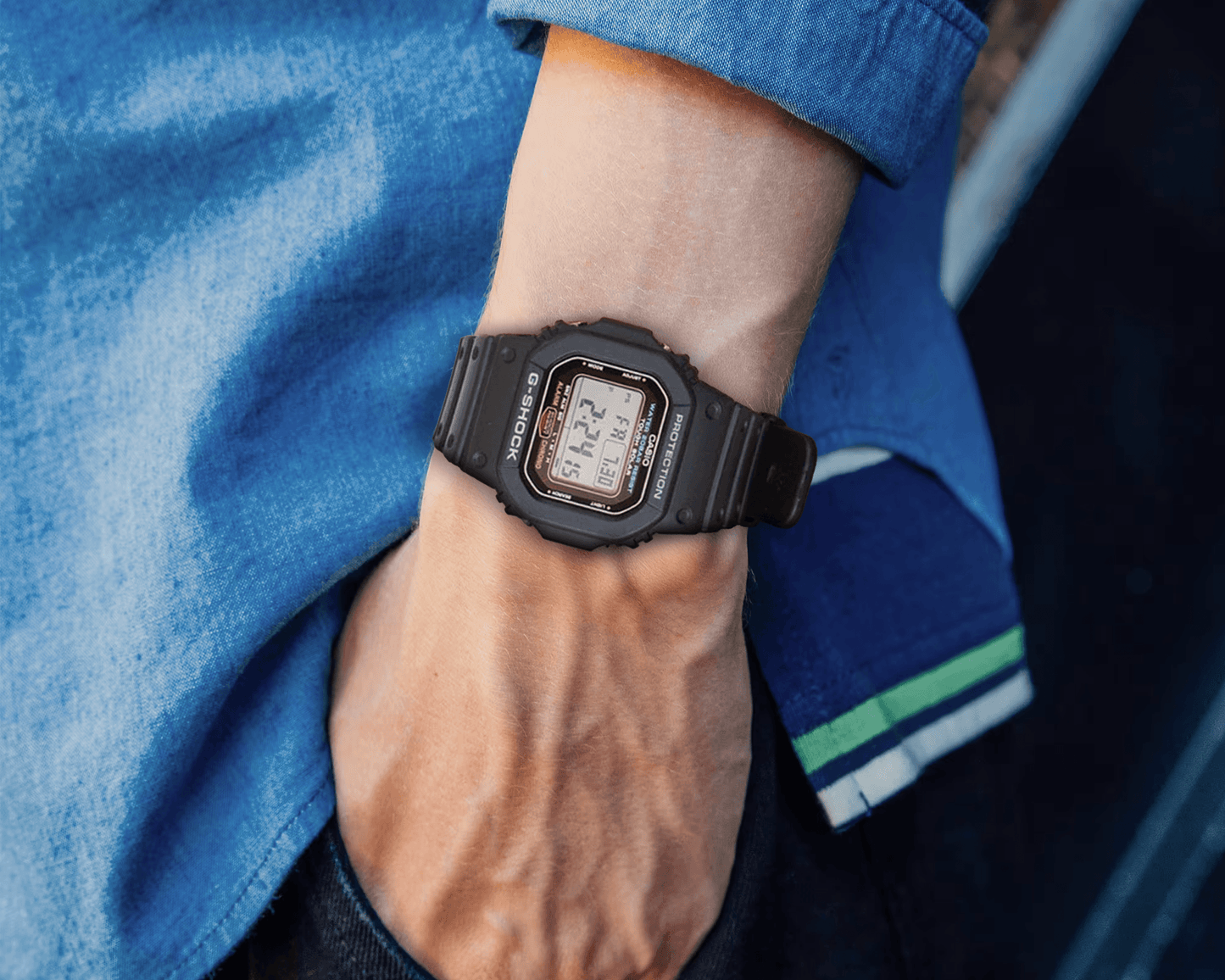 Relógio G-Shock Casio Masculino Preto  - DW-5600UE-1DR