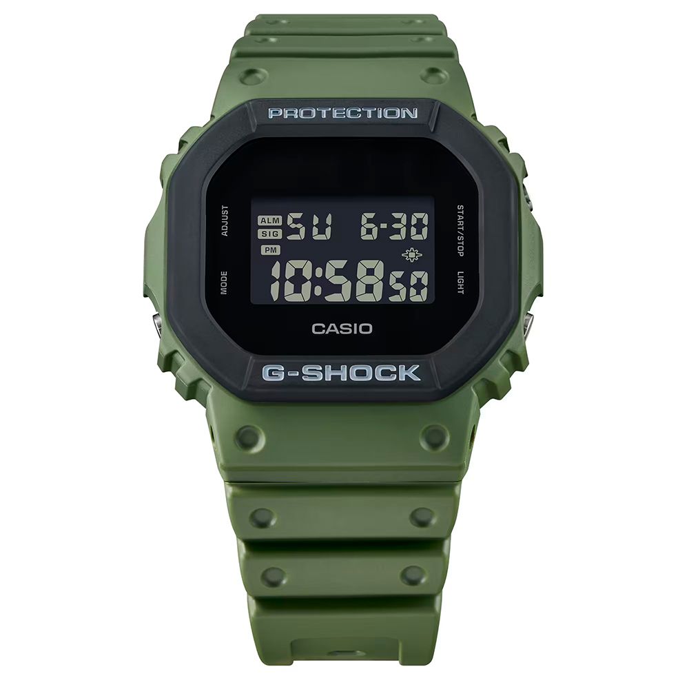 Relógio G-Shock Casio Masculino Verde  - DW-5610UU-3DR