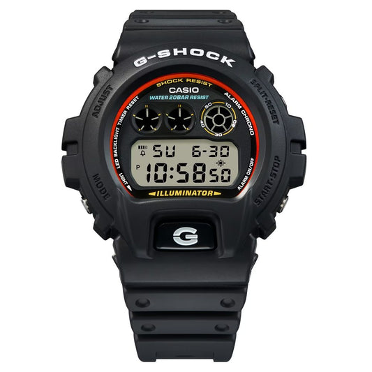 Relógio G-Shock Casio Pulseira Preta - DW-6900RL-1DR