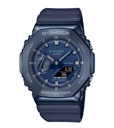 Relógio Casio G-Shock - Carbon Core Guard Azul - GM-2100N-2ADR