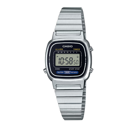 Relógio Casio Unissex Retro- LA670WA-1DF