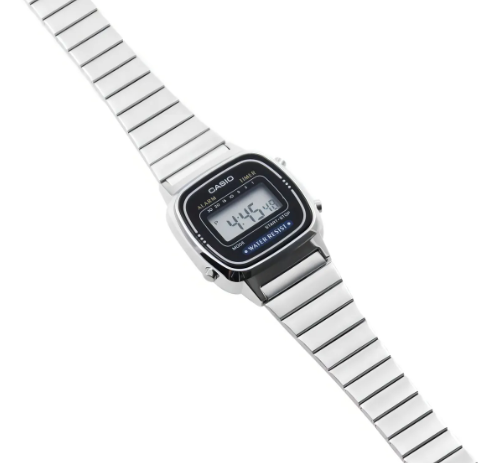 Relógio Casio Unissex Retro- LA670WA-1DF