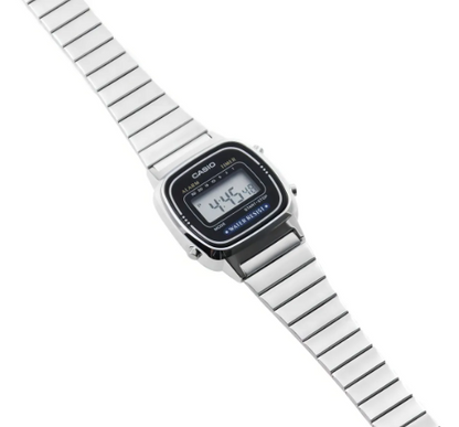 Relógio Casio Unissex Retro- LA670WA-1DF