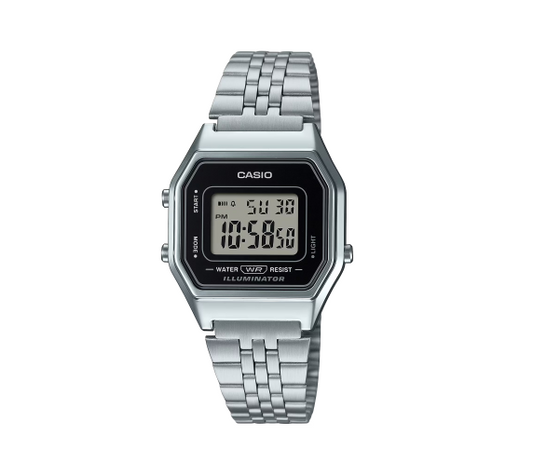 Relógio Casio Unissex Retro - LA680WA-1DF