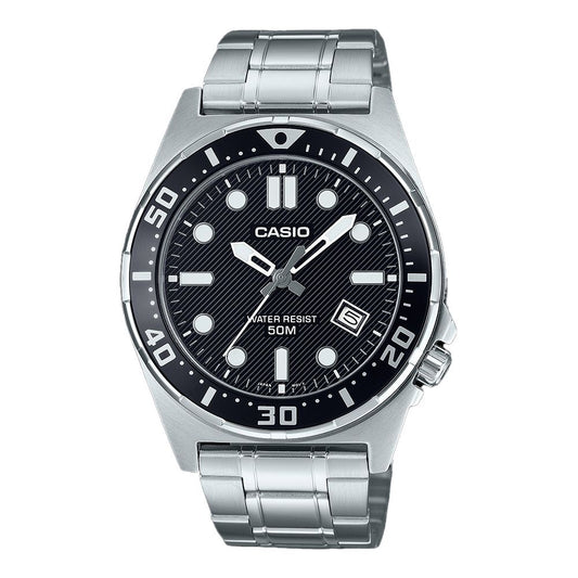 Relógio Casio Masculino - MTD-135D-1AVDF