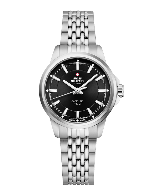 Relógio Swiss Military SM34105.01 – Elegância Suíça para Mulheres