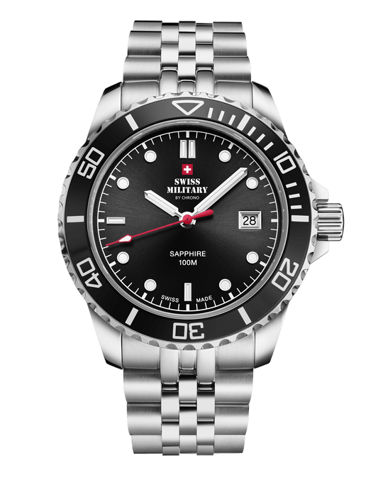 Relógio Swiss Military SM34109.01 - Esportivo Masculino Suíço