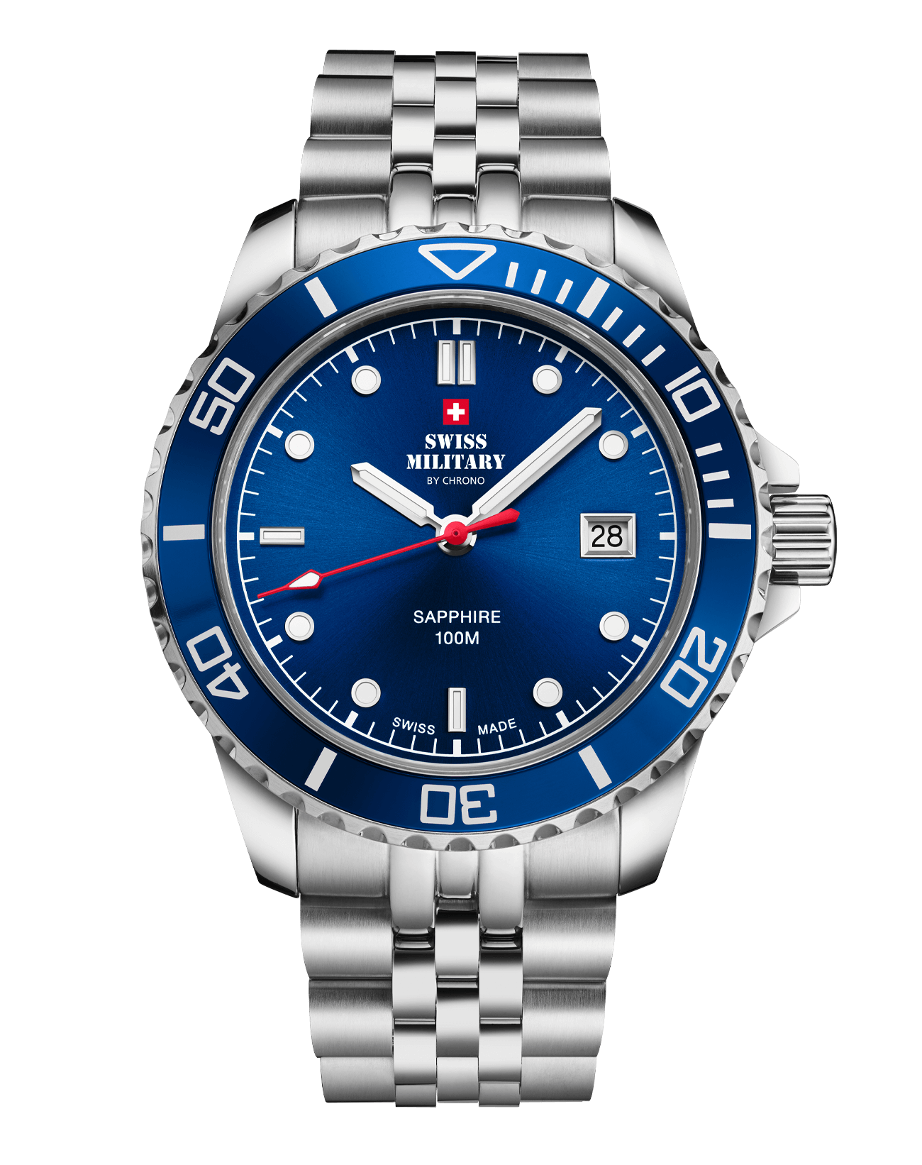 Relógio Swiss Military SM34109.01 - Esportivo Masculino Suíço