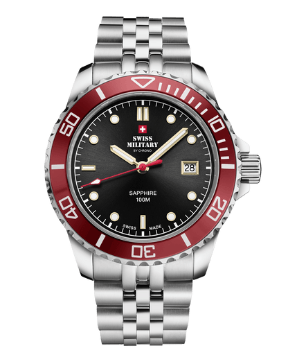 Relógio Swiss Military SM34109.01 - Esportivo Masculino Suíço