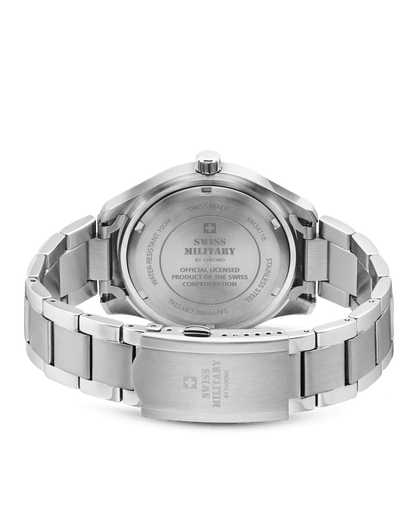 Relógio Swiss Military  SM34116.03 Classio Masculino –  Aço