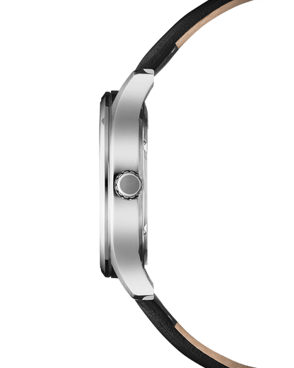 Relógio Swiss Military  SM34116.04 Clássico Masculino - Pulseira de Couro Preta