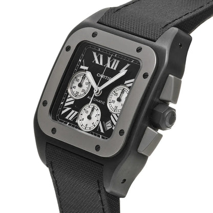 Cartier Santos 100 XL Steel Chronograph - W2020005