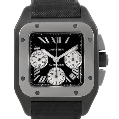 Cartier Santos 100 XL Steel Chronograph - W2020005