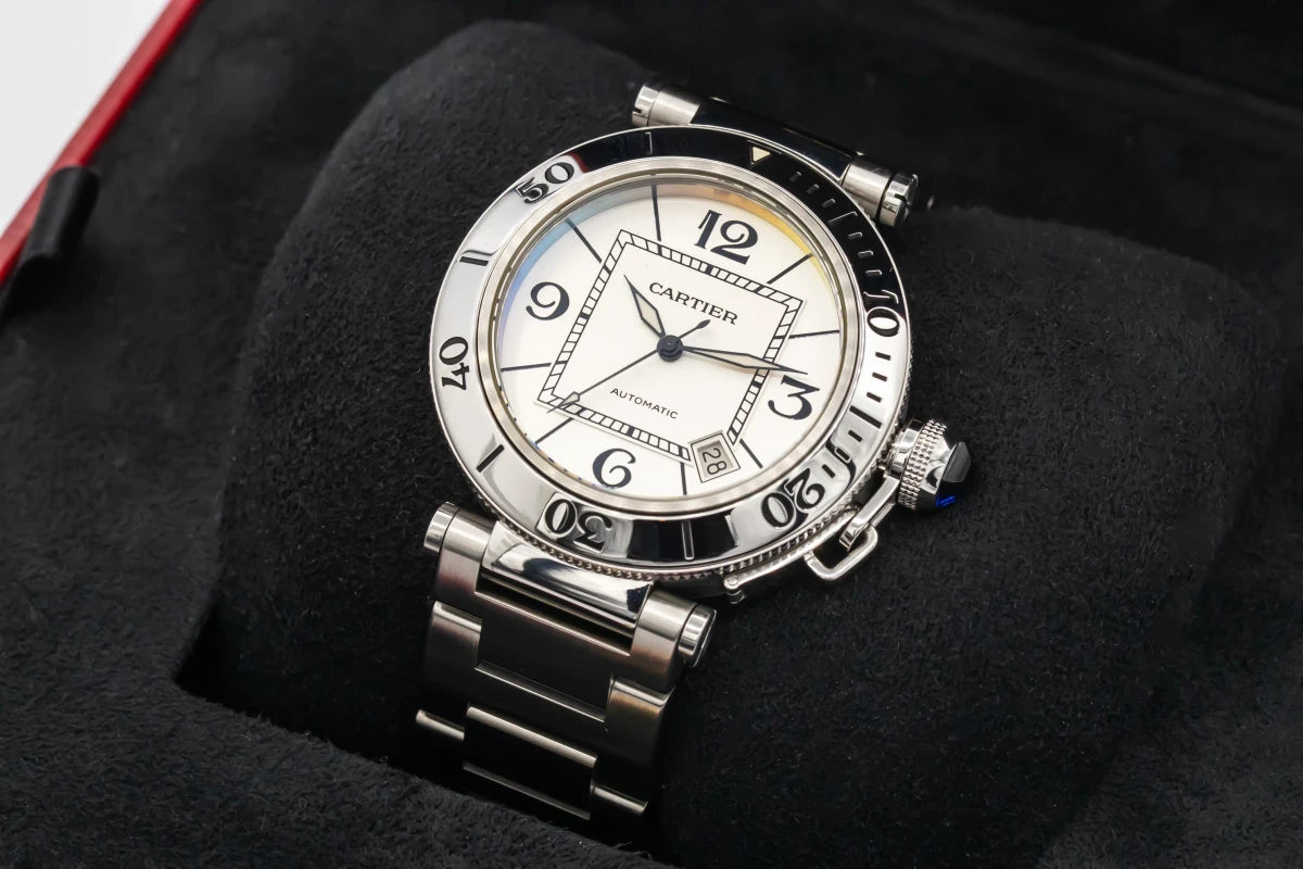 Cartier Pasha Seatimer W31080M7